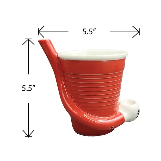 Fashioncraft Novelty Mug - Red Beer Pong - Novelties