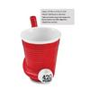 Fashioncraft Novelty Mug - Red Beer Pong - Novelties