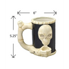 Fashioncraft Novelty Mug - Skull Bone - Novelties