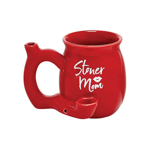Fashioncraft Small Deluxe Mug - Red Stoner Mom - Novelties