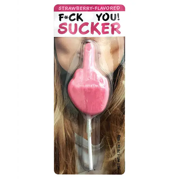Fck You Sucker - Strawberry - Bachelorette & Party Supplies