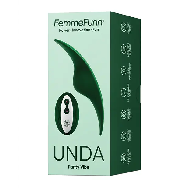 Femme Fun Unda Thin Panty Vibe - Dark Green