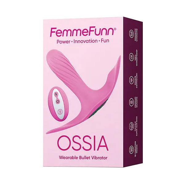 Femme Funn Ossia Wearable Vibrator - Pink - Vibrators