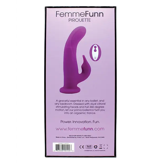 Femme Funn Pirouette - Purple - Vibrators