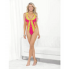 Festival Wear Strappy Teddy w/Brazilian Back Neon LG - Lingerie - Hanging