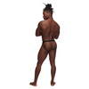 Fetish Cyclops Nylon Spandex Pouchless Jock Strap Black L/XL - Lingerie - Packaged