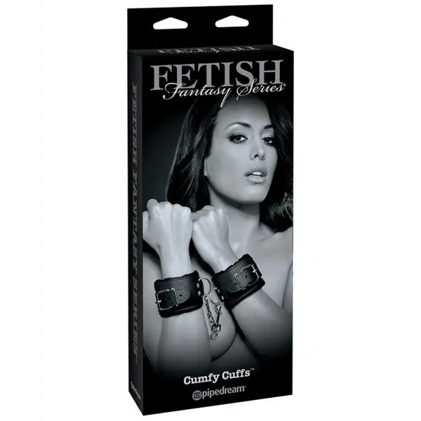 Fetish Fantasy Limited Edition Cumfy Cuffs - Black - Bondage Blindfolds & Restraints