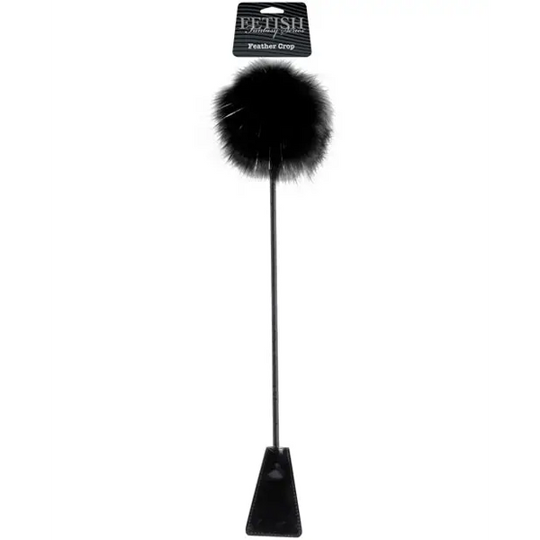 Fetish Fantasy Limited Edition Feather Crop - Bondage Blindfolds & Restraints