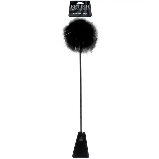 Fetish Fantasy Limited Edition Feather Crop - Bondage Blindfolds & Restraints