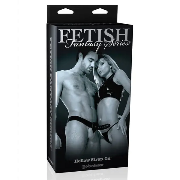 Fetish Fantasy Limited Edition Hollow Strap On - Black - Strap Ons
