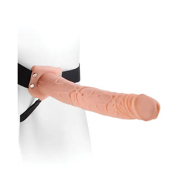 Fetish Fantasy Series 11’’ Hollow Strap On - Flesh - Strap Ons