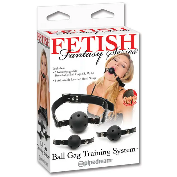 Fetish Fantasy Series Ball Gag Training Kit - Bondage Blindfolds & Restraints