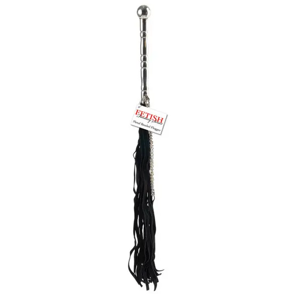 Fetish Fantasy Series Beaded Metal Flogger - Bondage Blindfolds & Restraints
