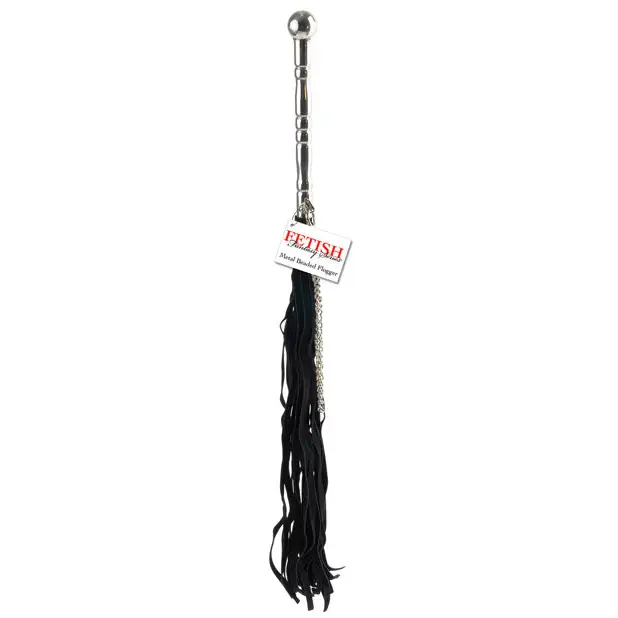 Fetish Fantasy Series Beaded Metal Flogger - Bondage Blindfolds & Restraints