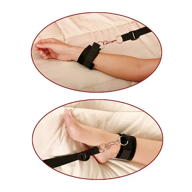 Fetish Fantasy Series Bed Restraint Bondage Kit - Bondage Blindfolds & Restraints