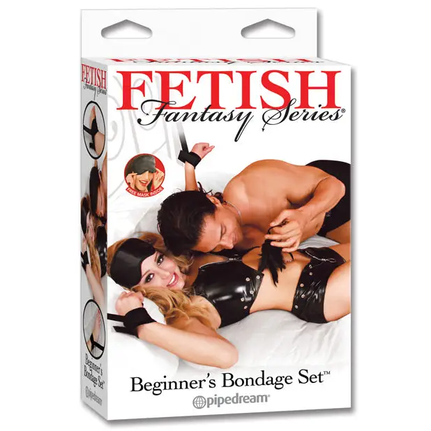 Fetish Fantasy Series Beginner’s Bondage Set - Black - Bondage Blindfolds & Restraints