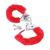 Fetish Fantasy Series Beginner’s Furry Cuffs - Red - Bondage Blindfolds & Restraints