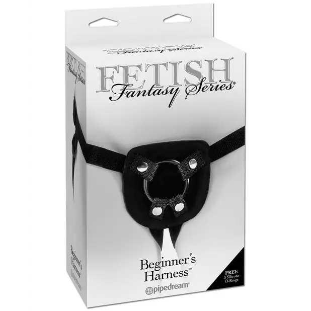 Fetish Fantasy Series Beginners Harness - Black - Strap Ons
