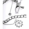 Fetish Fantasy Series Crystal Nipple Clamps - Bondage Blindfolds & Restraints