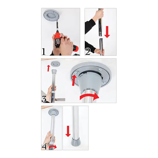 Fetish Fantasy Series Dance Pole - Position Aids & Swings