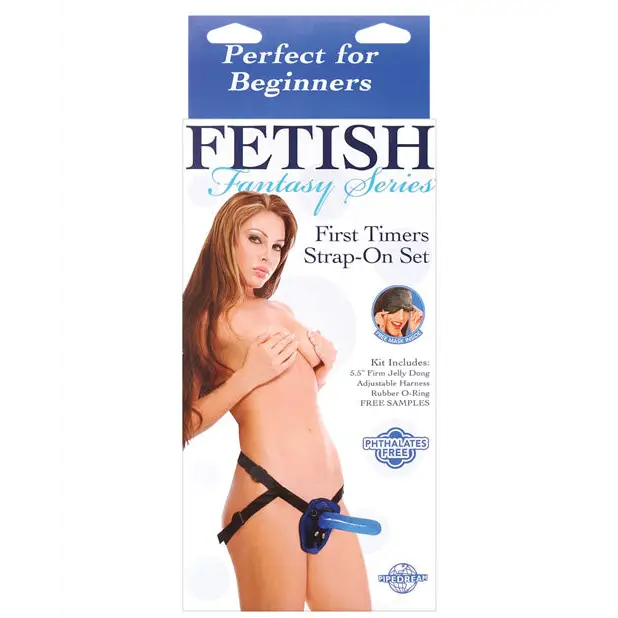 Fetish Fantasy Series First Timers Strap-On Set - Blue - Strap Ons