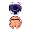 Fetish Fantasy Series for Him or Her Vibrating Hollow Strap-On - Purple - Strap Ons