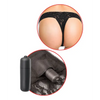 Fetish Fantasy Series Hanky Spank Me Plus Size Vibrating Panties - Black - Stimulators