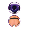 Fetish Fantasy Series Him or Her Hollow Strap On - Purple - Strap Ons