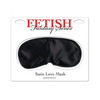 Fetish Fantasy Series Satin Love Mask - Black - Bondage Blindfolds & Restraints