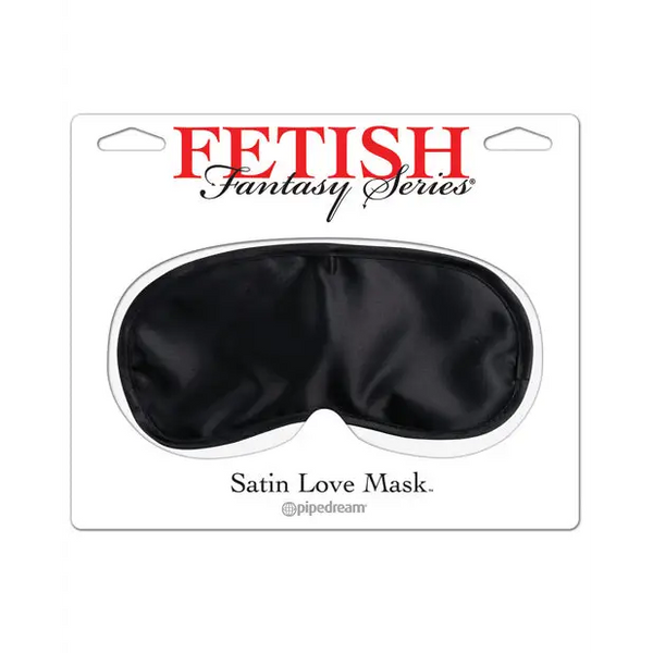 Fetish Fantasy Series Satin Love Mask - Black - Bondage Blindfolds & Restraints