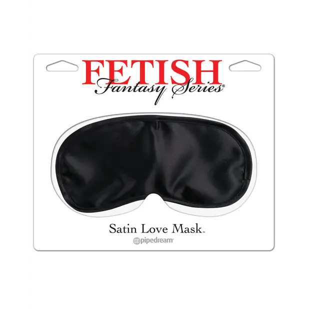 Fetish Fantasy Series Satin Love Mask - Black - Bondage Blindfolds & Restraints