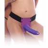 Fetish Fantasy Series Sensual Comfort Strap On w/Dildo - Purple - Strap Ons