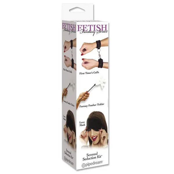 Fetish Fantasy Series Sensual Seduction Kit - Bondage Blindfolds & Restraints