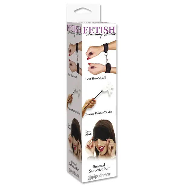 Fetish Fantasy Series Sensual Seduction Kit - Bondage Blindfolds & Restraints