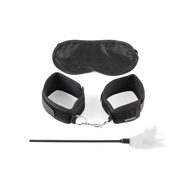 Fetish Fantasy Series Sensual Seduction Kit - Bondage Blindfolds & Restraints