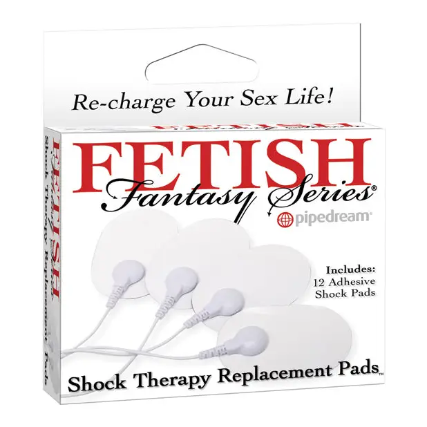 Fetish Fantasy Series Shock Therapy Replacement Pads - 12 pc - Stimulators