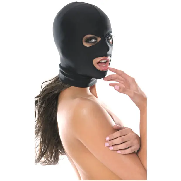 Fetish Fantasy Series Spandex 3 Hole Hood - Bondage Blindfolds & Restraints