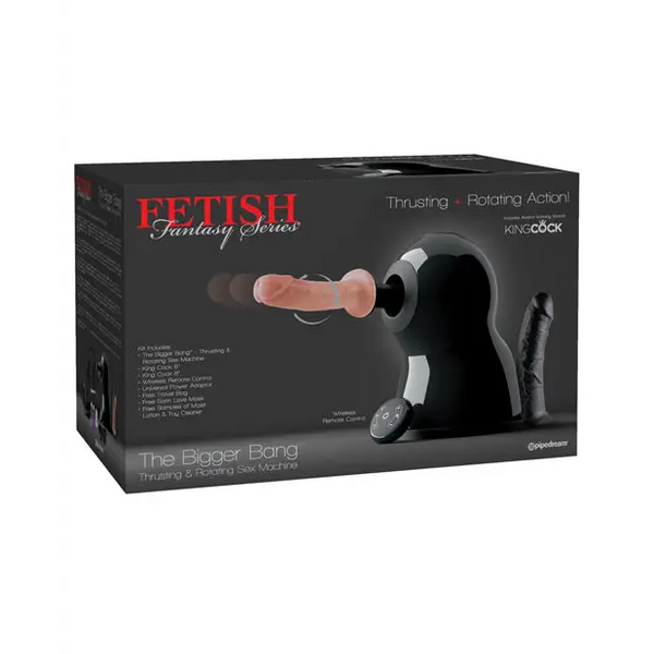 Fetish Fantasy Series the Bigger Bang Thrusting & Rotating Sex Machine - Sex Machines
