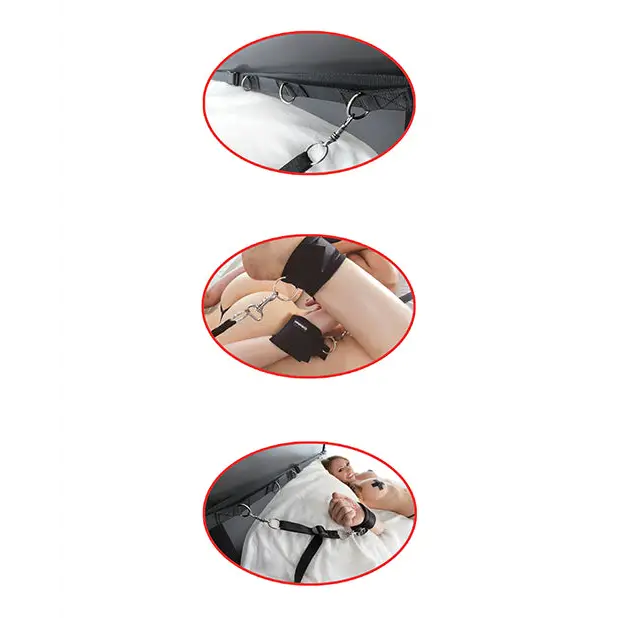 Fetish Fantasy Series Ultimate Bed Restraint System - Bondage Blindfolds & Restraints