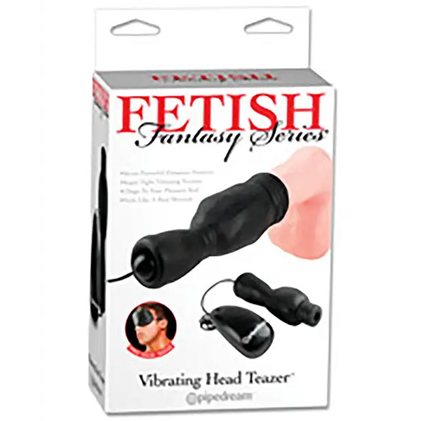 Fetish Fantasy Series Vibrating Head Teazer - Black