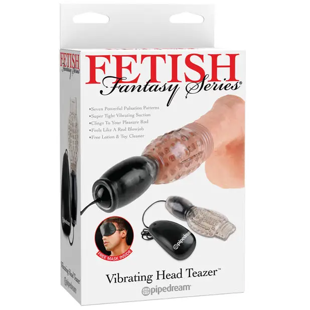 Fetish Fantasy Series Vibrating Head Teazer - Clear - Dolls & Masturbators