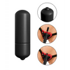 Fetish Fantasy Series Vibrating Jelly Dong Strap-On Set - Strap Ons
