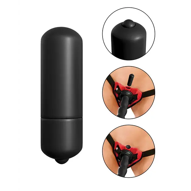 Fetish Fantasy Series Vibrating Jelly Dong Strap-On Set - Strap Ons