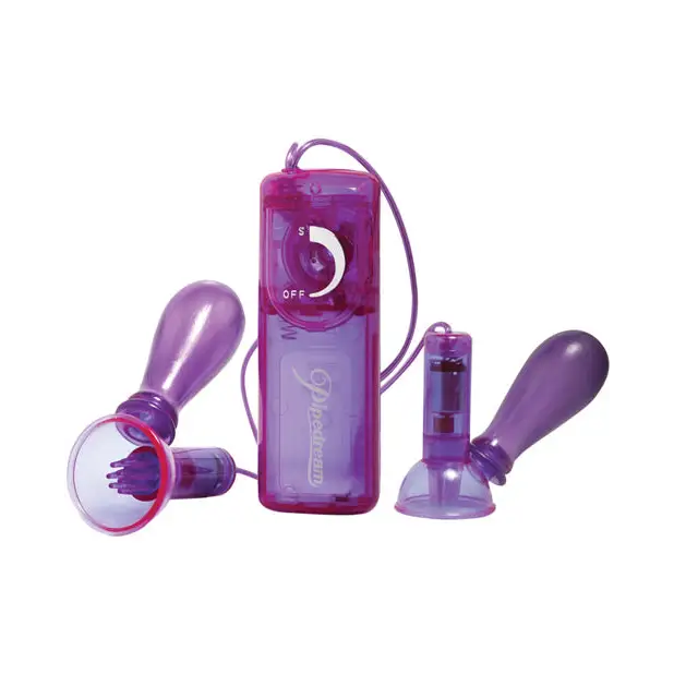 Fetish Fantasy Series Vibrating Nipple Pumps - Stimulators