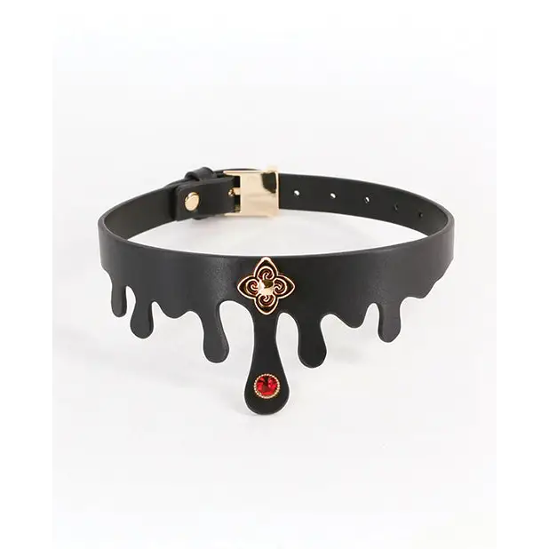 Fetish & Fashion Elvira Collar - Black - Bondage Blindfolds & Restraints