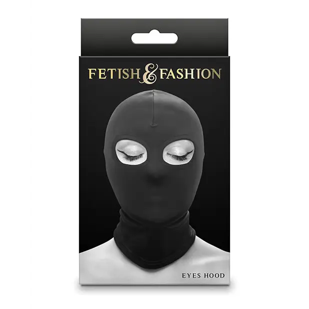 Fetish & Fashion Eyes Hood - Black - Bondage Blindfolds & Restraints