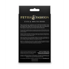 Fetish & Fashion Eyes & Mouth Hood - Black - Bondage Blindfolds & Restraints