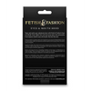 Fetish & Fashion Eyes & Mouth Hood - White - Bondage Blindfolds & Restraints