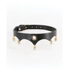 Fetish & Fashion Jezebel Collar - Black - Bondage Blindfolds & Restraints