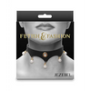 Fetish & Fashion Jezebel Collar - Black - Bondage Blindfolds & Restraints